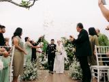Flower Shower by Bali Vintage Florist Bali Vintage Florist | The Wedding of Marviecx & Villia at FOX Hotel Jimbaran Beach
