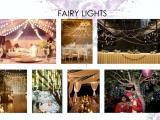 Fairy light set up Fairy light set up