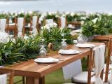 Teak wood dinner table 