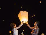 sky lantern release