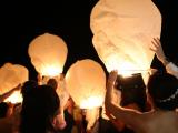 Sky Lantern release 